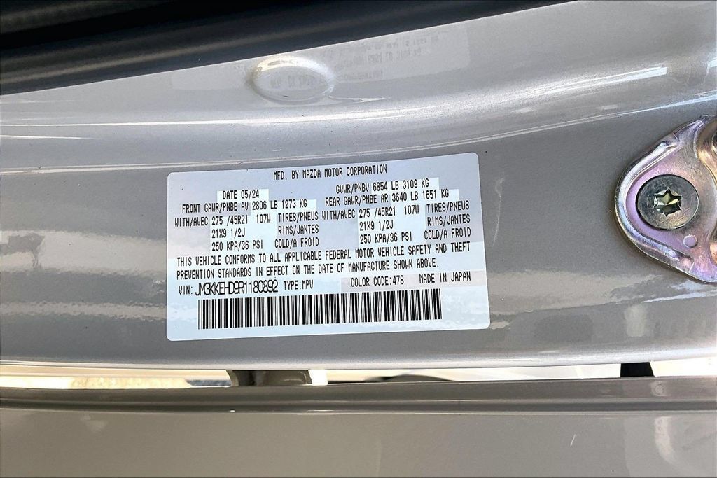 Certified 2024 MAZDA CX-90 3.3 Turbo w/ Premium Plus Pkg AWD/4WD image 18