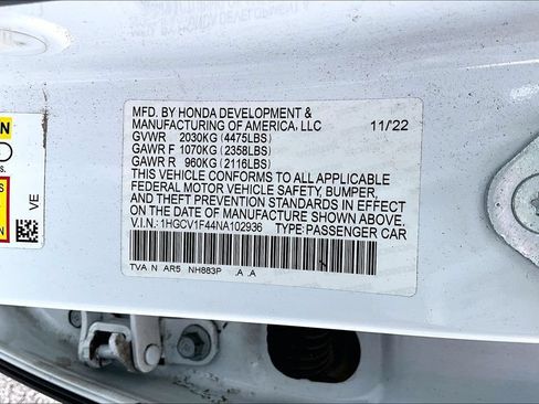 Used 2022 Honda Accord Sport Special Edition image 5