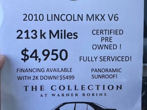 Used 2010 Lincoln MKX AWD image 2