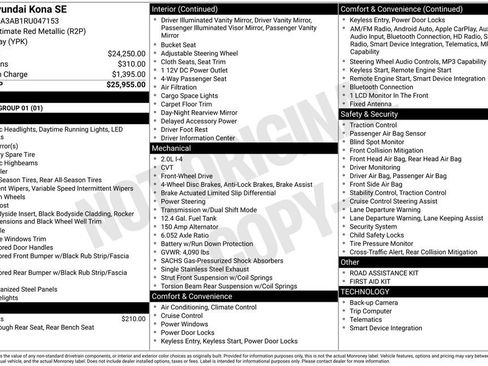 Used 2024 Hyundai Kona SE image 6