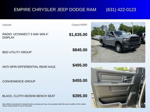 Used 2024 RAM 2500 Tradesman w/ Bed Utility Group image 6