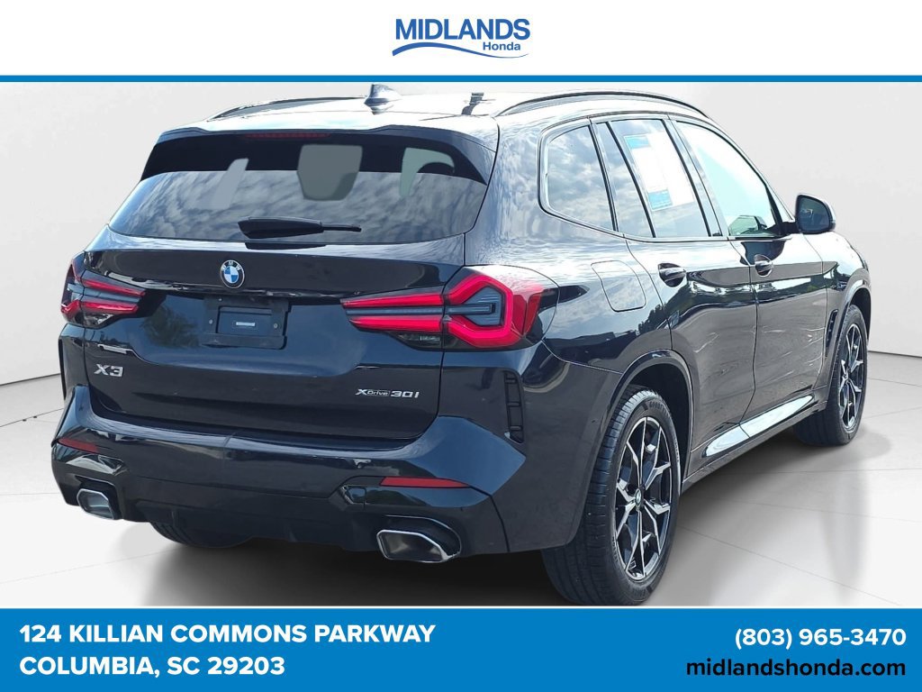 Used 2023 BMW X3 xDrive30i w/ M Sport Package AWD/4WD image 4