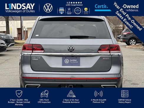 Certified 2022 Volkswagen Atlas SEL image 7