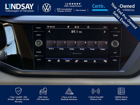 Certified 2022 Volkswagen Taos SE image 15