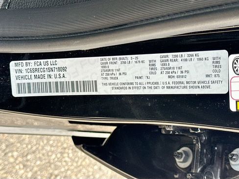 Used 2025 RAM 1500 Tradesman w/ Night Edition image 41