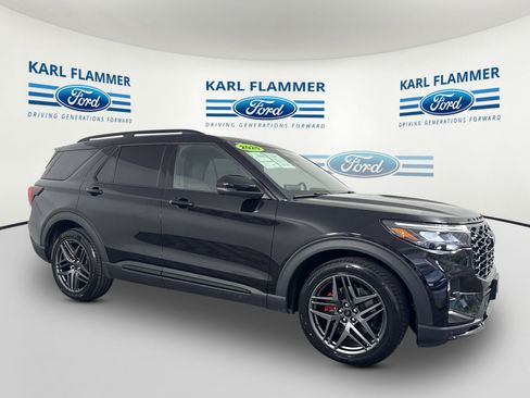 Certified 2025 Ford Explorer ST w/ Sun And Sound Package AWD/4WD image 1