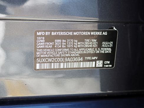 Used 2020 BMW X7 xDrive40i w/ Premium Package AWD/4WD image 51