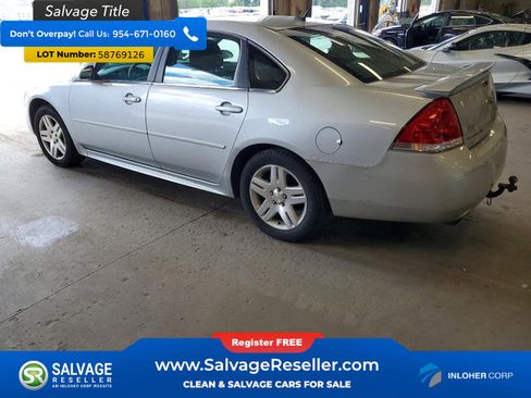 Used 2012 Chevrolet Impala LT w/ LT Sunroof Package FWD image 3