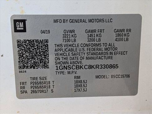 Used 2019 Chevrolet Tahoe LT image 16