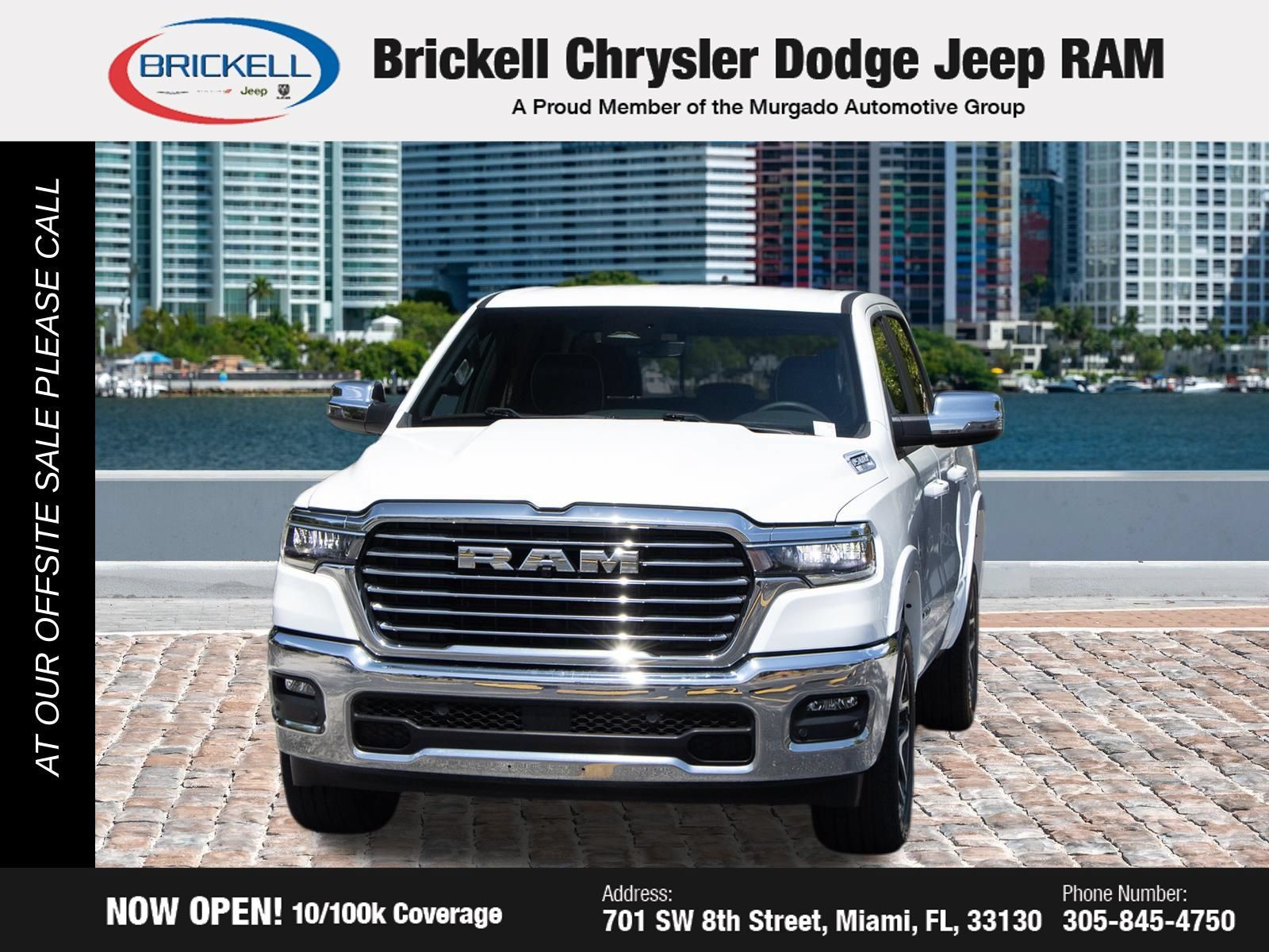Used 2025 RAM 1500 Laramie AWD/4WD image 2