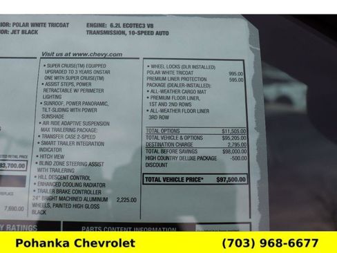 New 2026 Chevrolet Tahoe High Country image 38