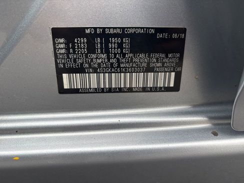 Used 2019 Subaru Impreza 2.0i Premium image 31