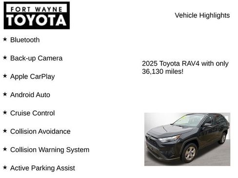 Used 2025 Toyota RAV4 XLE image 7