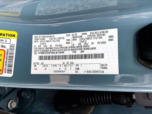 Used 2022 Ford Bronco Outer Banks w/ Sasquatch Package image 36