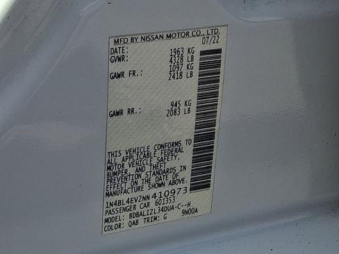 Used 2022 Nissan Altima 2.5 SL image 28