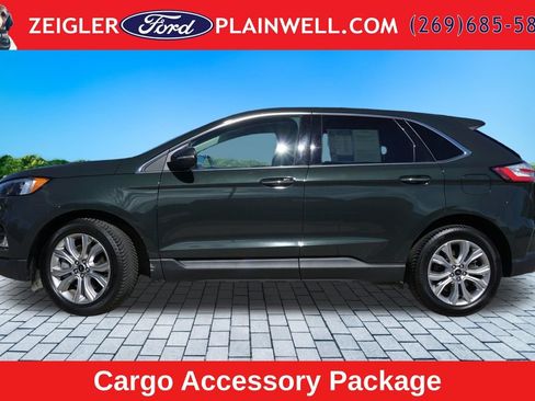 Used 2023 Ford Edge Titanium w/ Cargo Accessory Package AWD/4WD image 2