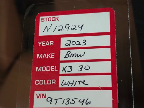 Used 2023 BMW X3 xDrive30i w/ Convenience Package AWD/4WD image 37