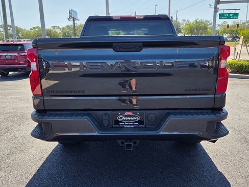Certified 2023 Chevrolet Silverado 1500 Custom w/ LPO, Dark Essentials Package AWD/4WD image 6