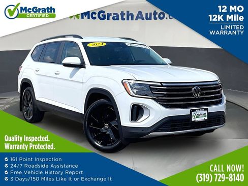 Used 2024 Volkswagen Atlas SE AWD/4WD image 1
