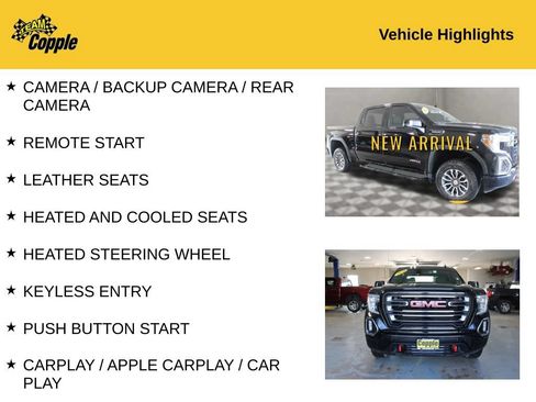 Used 2020 GMC Sierra 1500 AT4 AWD/4WD image 3