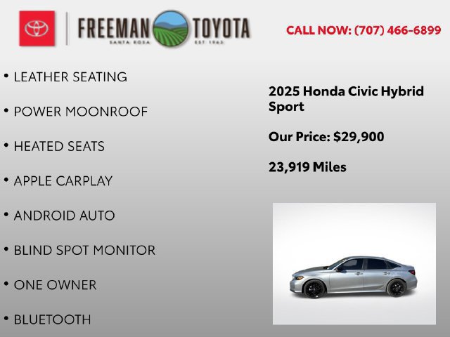 Used 2025 Honda Civic Sport image 4