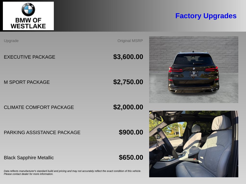 Used 2025 BMW X5 xDrive40i w/ Executive Package AWD/4WD image 4