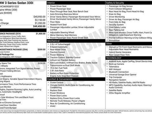 Used 2025 BMW 330i Sedan RWD image 2