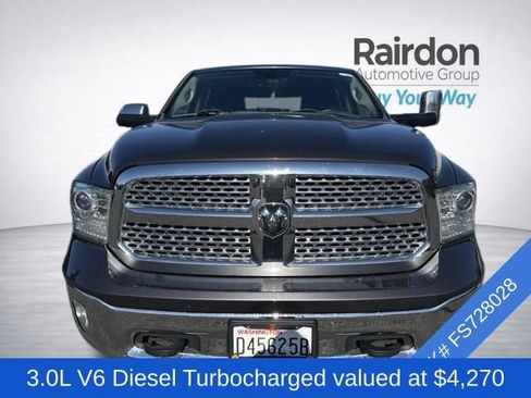 Used 2015 RAM 1500 Laramie w/ Convenience Group AWD/4WD image 2