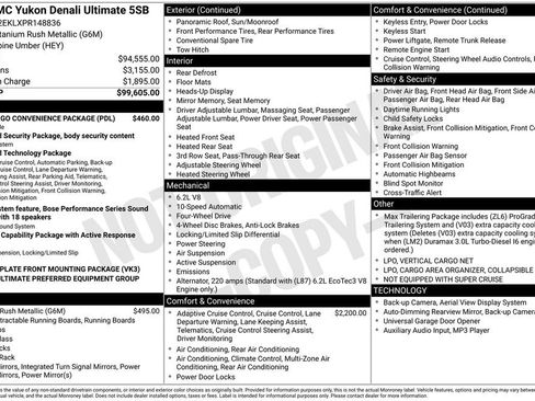 Used 2023 GMC Yukon Denali Ultimate image 3