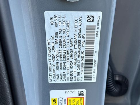 Certified 2026 Honda CR-V EX-L image 34