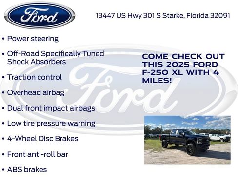 New 2025 Ford F250 XL w/ STX Appearance Package image 30