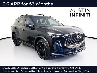 New 2026 INFINITI QX60 Luxe w/ Dark Cargo Package