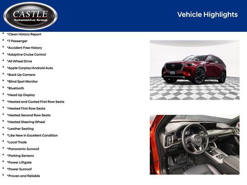 Used 2025 MAZDA CX-90 Plug-In Hybrid w/ Premium Plus AWD/4WD image 4