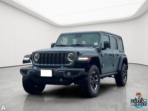 Used 2024 Jeep Wrangler Unlimited Rubicon 4xe w/ Safety Group AWD/4WD image 2