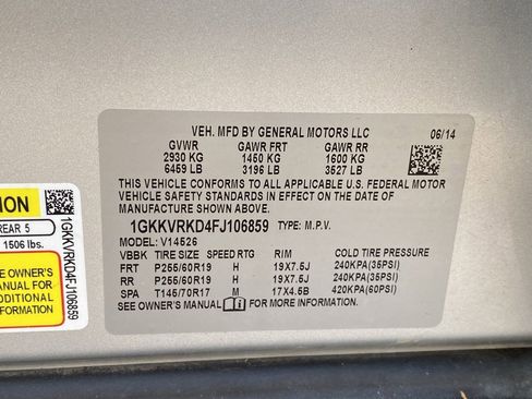 Used 2015 GMC Acadia SLT image 34