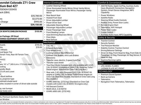 Used 2017 Chevrolet Colorado Z71 image 6