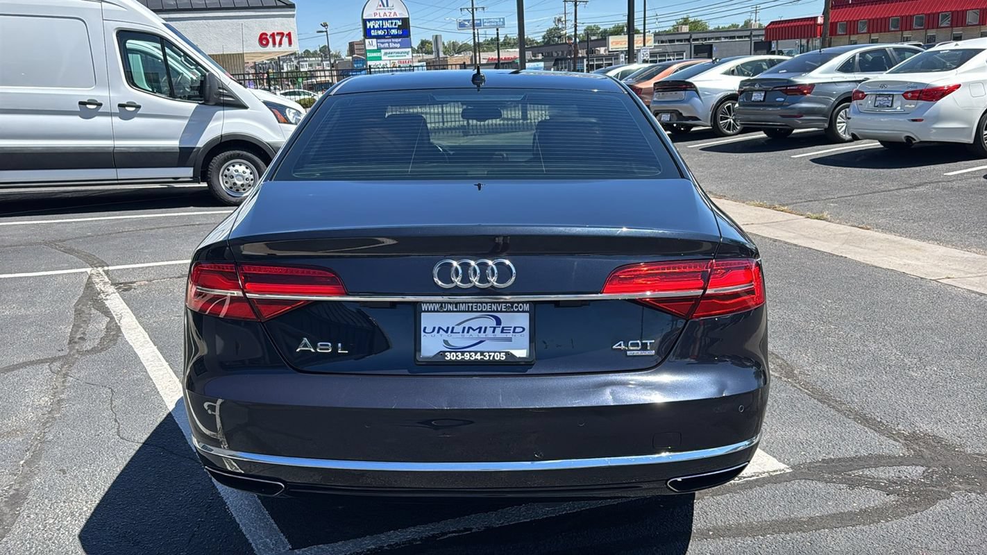 Used 2015 Audi A8 L 4.0T w/ Premium Package AWD/4WD image 4
