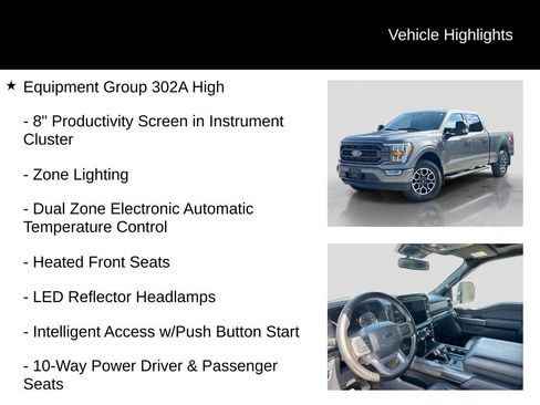 Certified 2023 Ford F150 XLT w/ Equipment Group 302A High AWD/4WD image 11