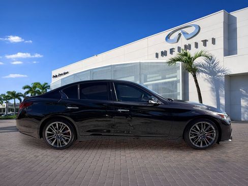 Used 2023 INFINITI Q50 Red Sport 400 w/ Black Opal Edition RWD image 8