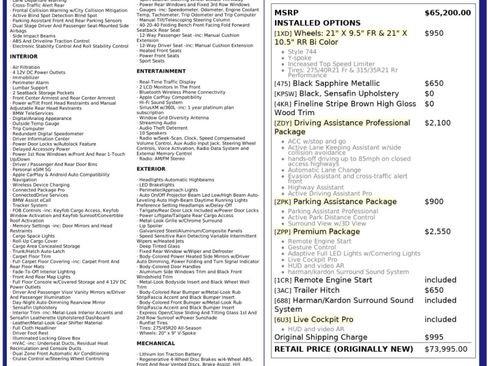 Used 2024 BMW X5 sDrive40i w/ Premium Package image 59