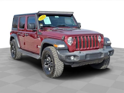 Certified 2021 Jeep Wrangler Unlimited Sport image 3