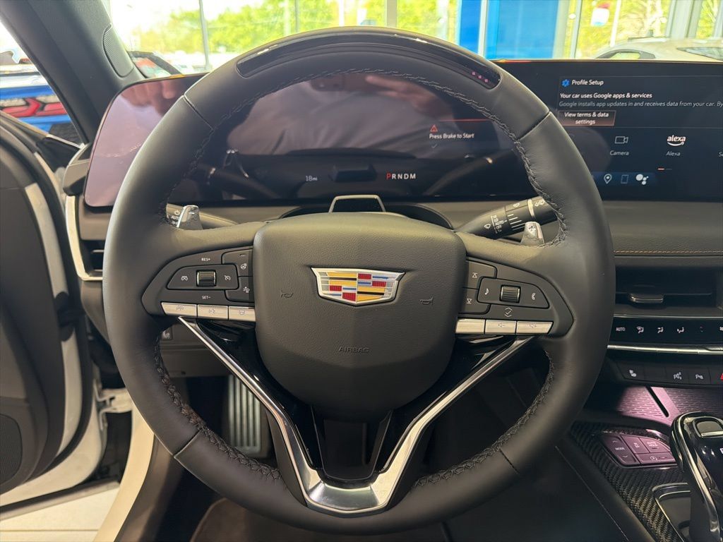 Used 2025 Cadillac CT5 Sport w/ LPO, Red Accent Package RWD image 13