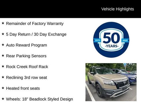 Used 2023 Nissan Pathfinder Rock Creek AWD/4WD image 5