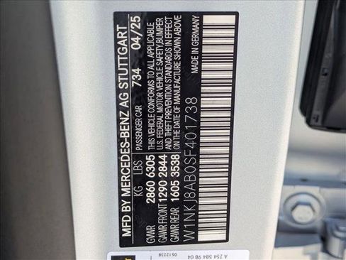 New 2025 Mercedes-Benz GLC 63 AMG S image 18