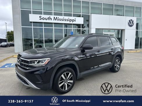 Used 2021 Volkswagen Atlas SE image 1