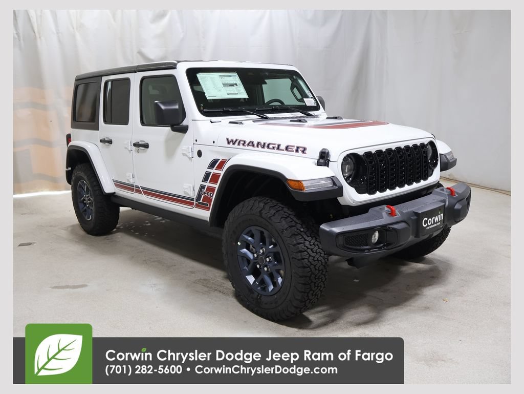New 2026 Jeep Wrangler Unlimited Sport w/ Dual Top Group AWD/4WD 360° Tour