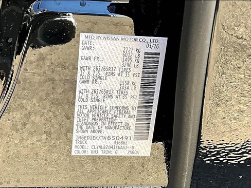 New 2026 Nissan Frontier SV AWD/4WD image 20
