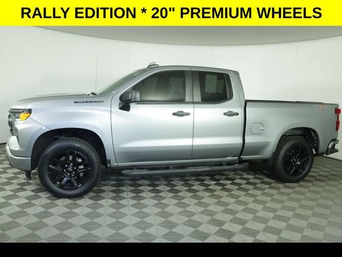 Certified 2024 Chevrolet Silverado 1500 Custom w/ Rally Edition AWD/4WD image 5