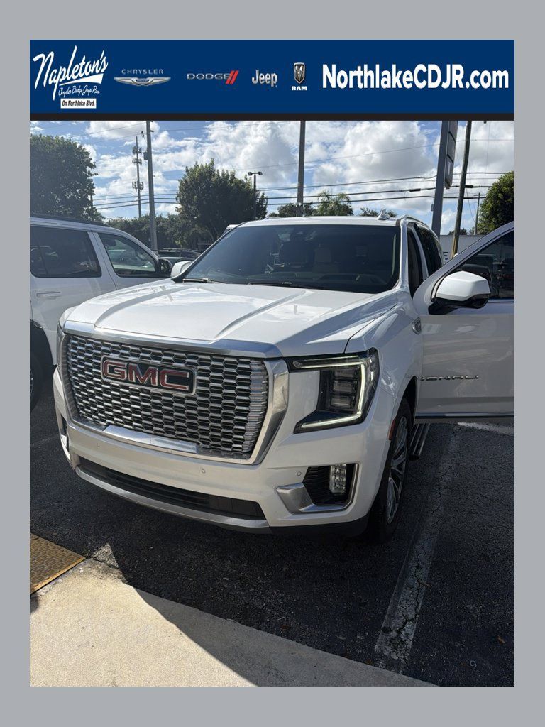 Used 2021 GMC Yukon Denali w/ Denali Premium Package RWD image 1
