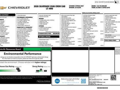 New 2026 Chevrolet Silverado 2500 LT w/ Trail Boss Package AWD/4WD image 4